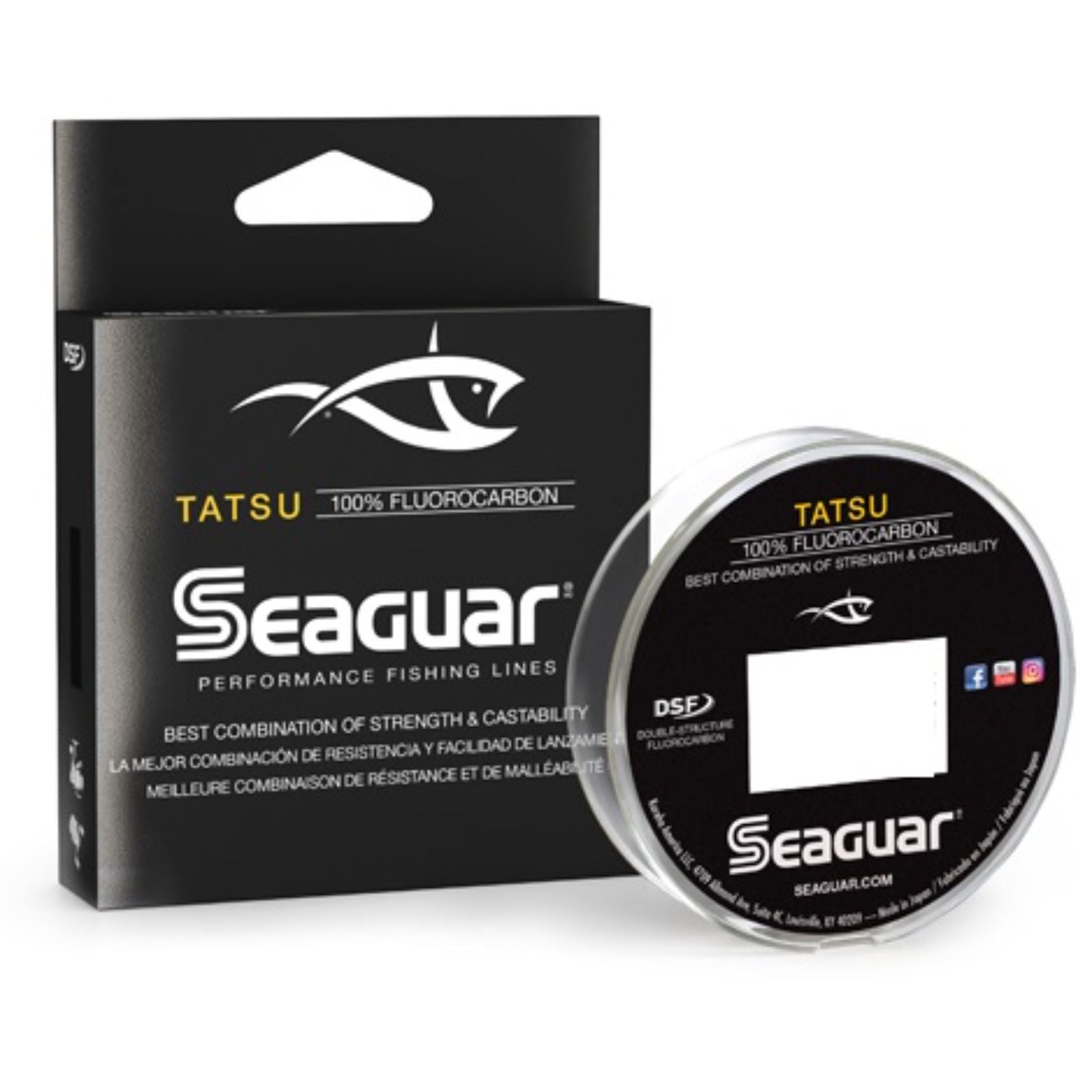 17LBS 200Yds Seaguar Tatsu Flourocarbon Resins